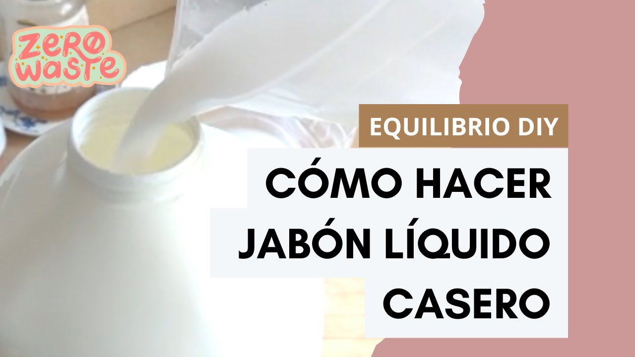 Cómo hacer jabón casero