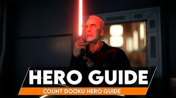 COUNT DOOKU Hero Guide 2021 - How To Destroy In Battlefront 2