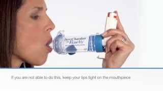 How to use the AeroChamber Plus* FlowVu* Chamber with Mouthpiece  Trudell Medical International