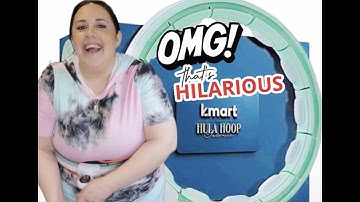 Trying out the viral *KMART SMART HULA HOOP* How to put together and how not to use it 😂 SO FUNNY!!