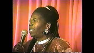Mother B Cedella Booker ( Bob Marleys Mom) Gives Bob Marley Award