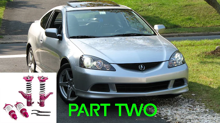 (Part 2) 2005 Acura RSX Type S, New Rear Coilovers and Camber Kit Installation