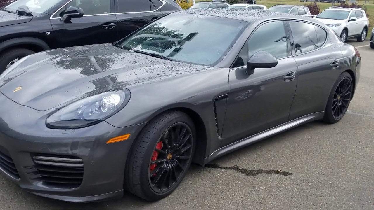 2014 Porsche Panamera GTS in Dark Grey at Lexus South