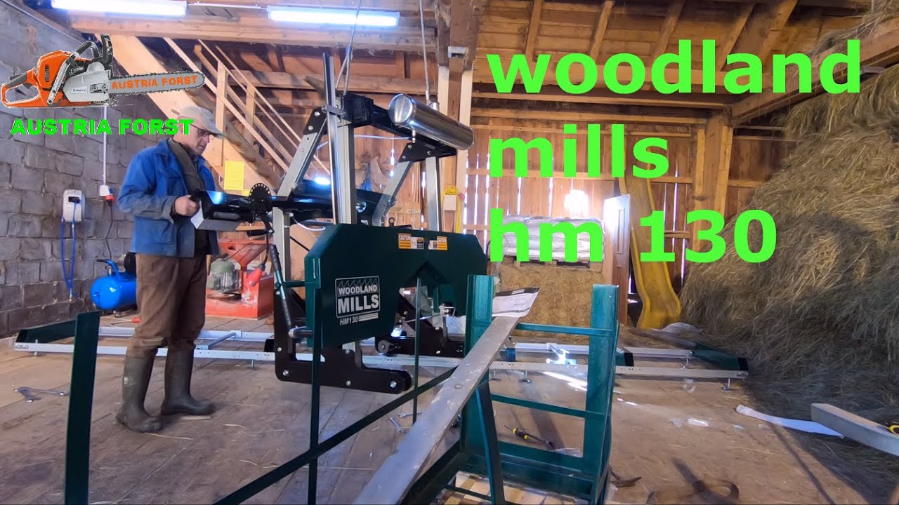 woodland mills hm 130 Aufbau im Zeitraffer YouTube