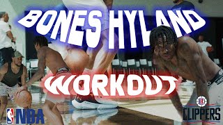 Bones Hyland | Los Angeles Clippers Guard Workout