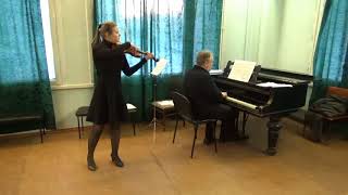 Video thumbnail of "И С Бах – Шарль Гуно 1818–1893, «Ave Maria» перелож  для скрипки"