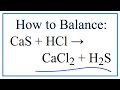 Balancing Chemical Equations and Atoms