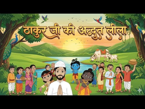 ठाकुर जी की मधुर leela | KRISHNA KI LEELA | @BhaktiPath 