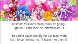 KiraKira PreCure A La Mode || Lets la Cooking Showtime [Rom/Eng]