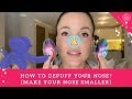 How To Make Your Nose Smaller And Sharper? [Face Yoga + Spoon Massage]