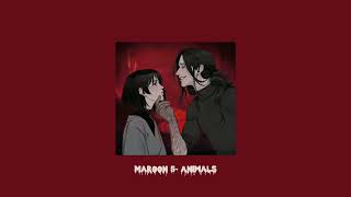 Maroon 5animalssped Up
