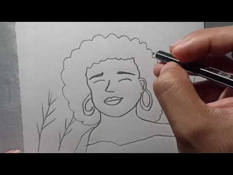 Como desenhar Desenho da consciência negra