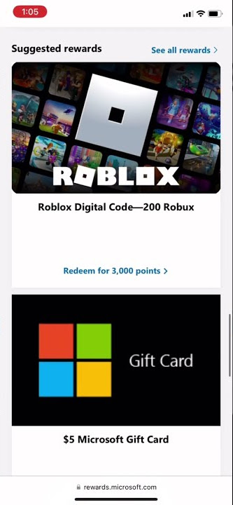 Problem redeeming 200 robux reward : r/MicrosoftRewards