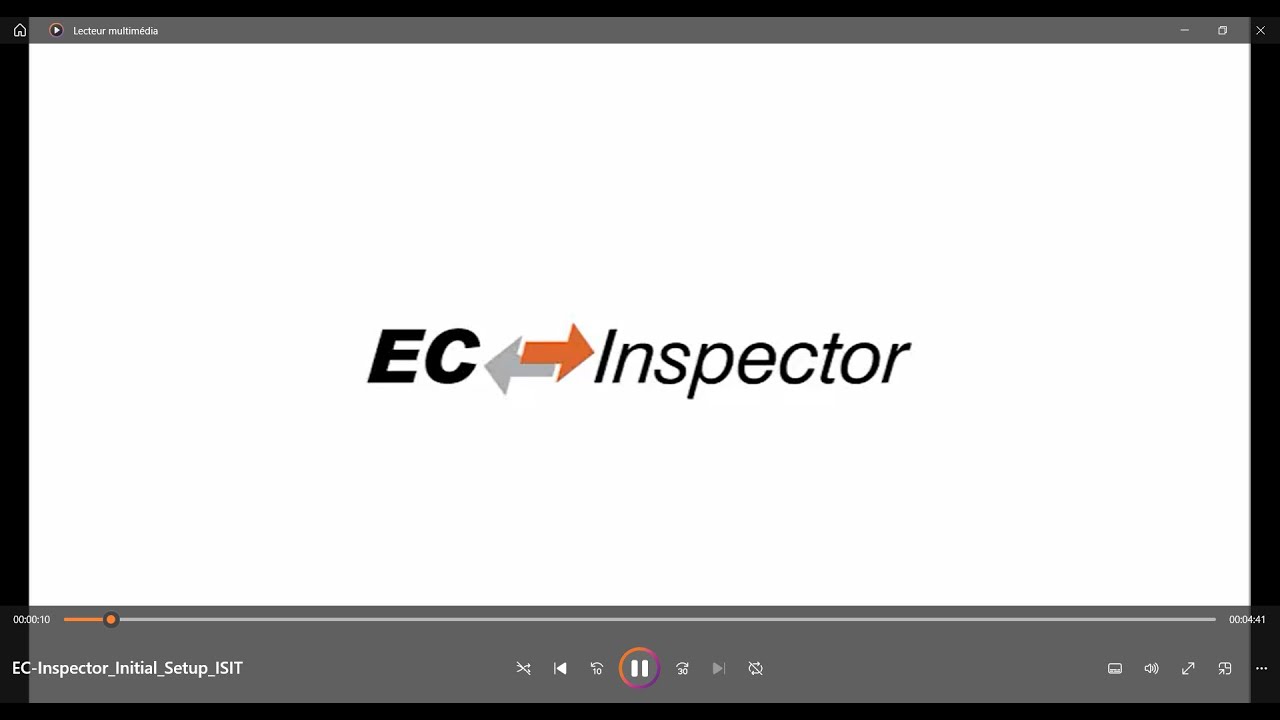 Tutoriel EC-Inspector : Configuration initiale - YouTube