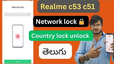 realme c53 c51 network lock country lock solution ఏ android phone ఐనా same ఇలా Fix చేసుకోవచ్చు