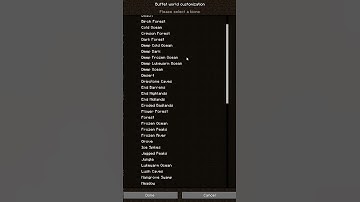 How to make your world one biome in Minecraft Java #shorts