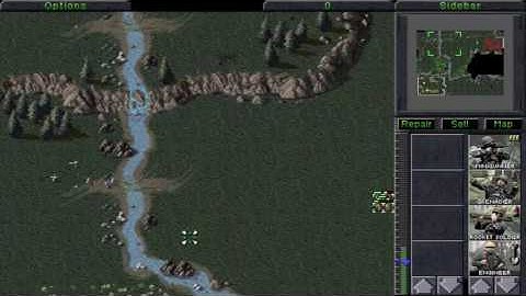 C&C Tiberian Dawn Walkthrough Part 12 - GDI Mission 12a Ep. 2