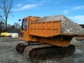 Komatsu CD60R Load ,spin and dump