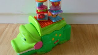 Fisher Price - Peek-a-Blocks - Stack & Smile Crocodile