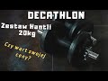 Jakie hantle wybrać | Jakie hantle kupić | Hantle regulowane z Decathlonu | Hantle żeliwne Decathlon