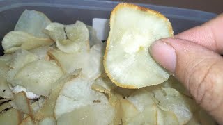 Ternyata ini yang membuat renyah!!!! cara membuat keripik singkong kaspe (cassava) jajanan lebaran