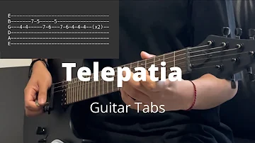 Telepatía by Kali Uchis | Guitar Tabs