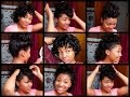 7 EASY HAIRSTYLES for Relaxed Hair || Styles For Curled Hair!