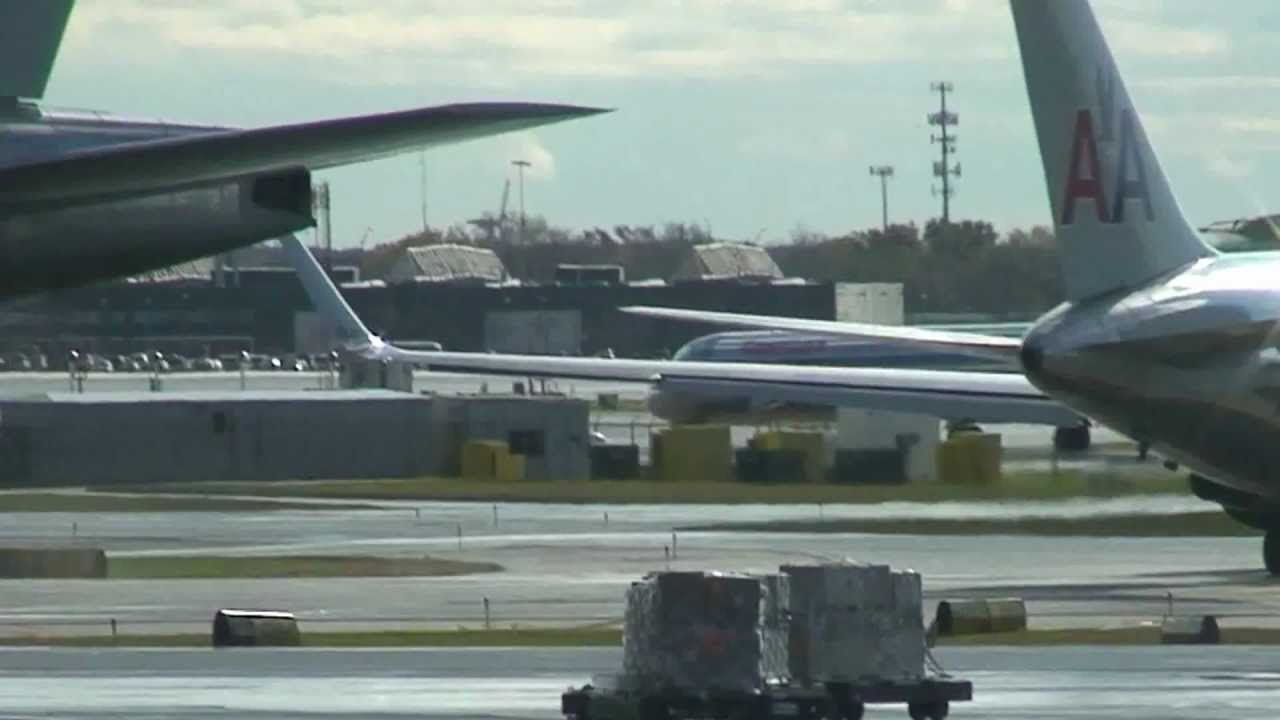 Chicago O'hare American Airlines Terminal 3 November 2011 Part 1 YouTube