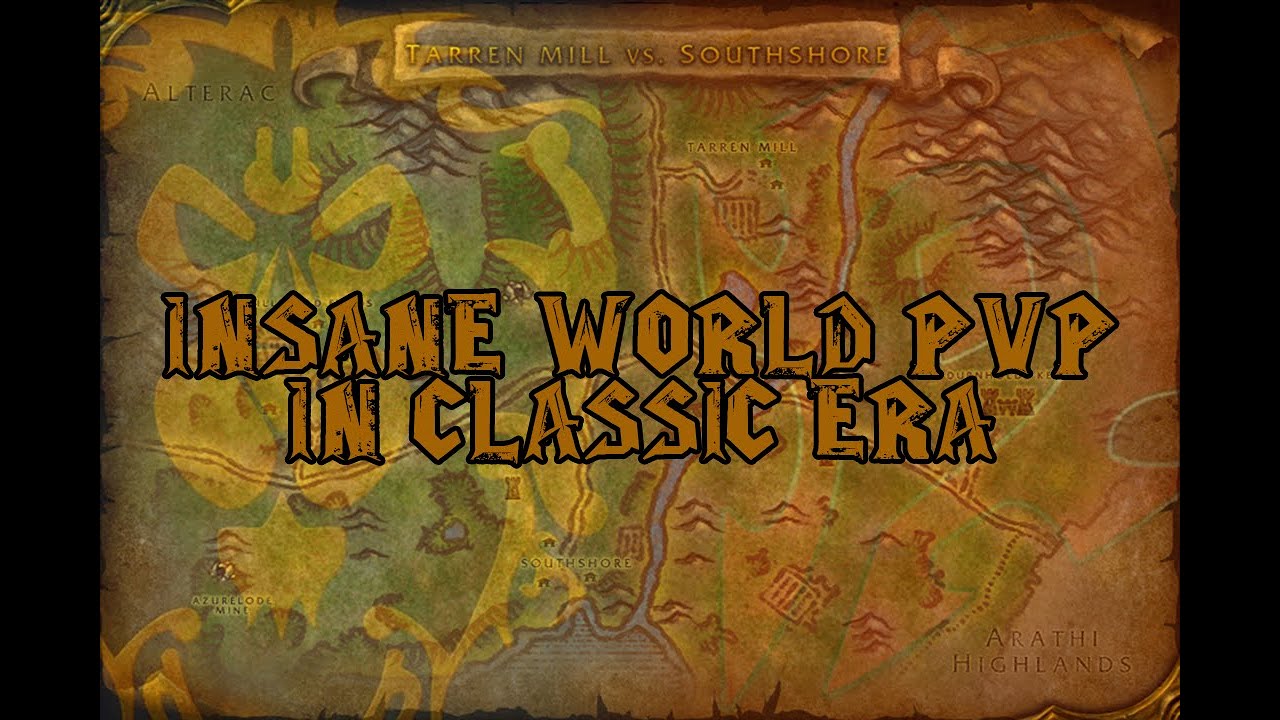 World PvP in Classic Era World of Warcraft | Tarren Mill vs Southshore | Music video