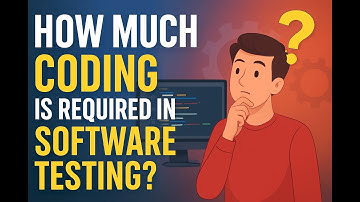 How much coding is required in Software Testing field?