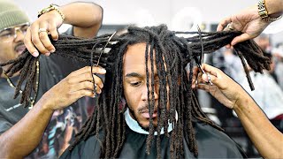CRAZY DREAD TRANSFORMATION PAID $200 FOR THIS HAIRCUT TUTORIAL: MID FADE by 360Jeezy 27,065 views 3 months ago 15 minutes