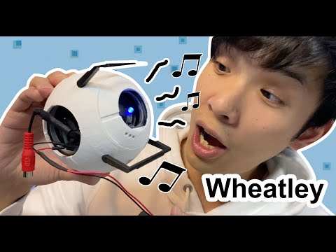 How to 3D Print Wheatley from Portal 2 and turn it into a PC Speaker !