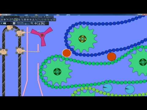 Algodoo Phun Videoantwort - Ball Maschine - German
