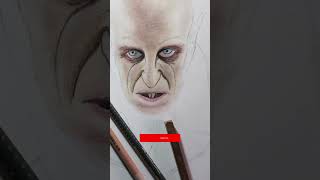 How to draw NOSFERATU #shorts #nosferatu #nosferatu