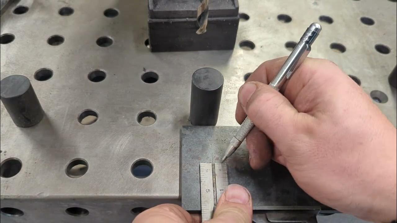 Using a Langmuir ArcFlat Table to layout and drill holes YouTube