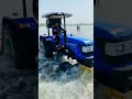 Modified sonalika tractor washing in river shorts viralshorts