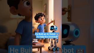 AI Robot Helping Disabled People 🤖❤️ | Inspirational Kids Technology Story #ai #aitools #techforkids
