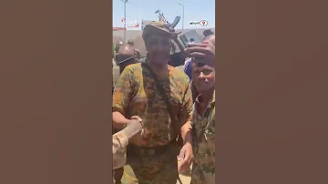 فيديو جديد يرصد ظهور البرهان بين قواته في الخرطوم 