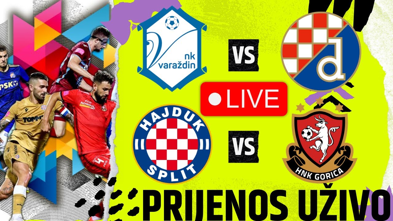 ▶️ Hajduk Split vs NK Varazdin Live Stream & on TV, Prediction, H2H