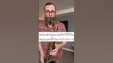 Thumbnail of Chris Potter On Cherokee with all Chromaticism Highlighted! #sax #jazz #chrispotter