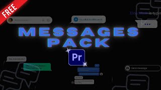 Text Messages Pack l MOGRT for Premiere Pro Net Worth