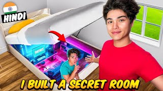 I Built a SECRET Room You'd Never Find! Stokes Twins Hindi | Stokes Twins Secret Room In Hindi