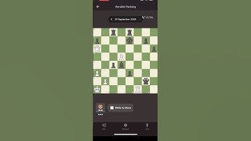 Solving daily puzzle 22-9-25#chess #chesspuzzle