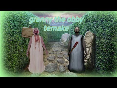 Видео: видео прохождения granny the obby remake на лотке 🚤 в лабиринте