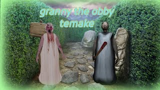 видео прохождения granny the obby remake на лотке 🚤 в лабиринте