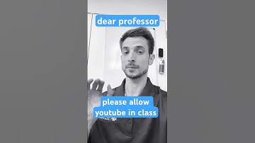 show this to your professor if they don’t allow phones