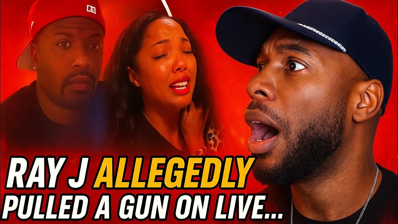 Рэй Джей якобы направил пистолет на Принцессу Лав?! Эта трансляция была просто дикой!! (РЕАКЦИЯ)