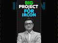 Big peoject for ircon stockmarket trading stocks investment multibaggerstocks sharemarket