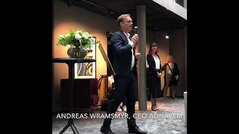 Andreas Wramsmyr maj 2018