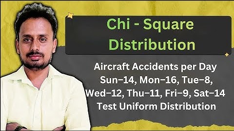 Chi square distribution | Chi square test | Statistical inference | Part 4